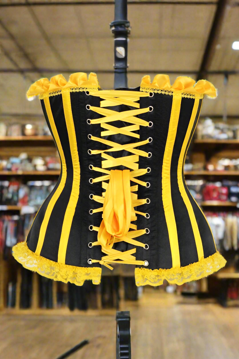 Steel Boned Burlesque Corset