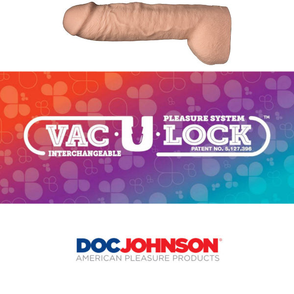 Vac-U-Lock 6" Realistic Cock