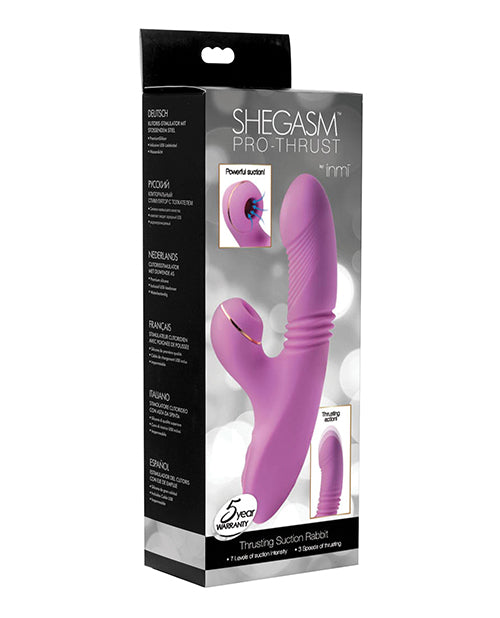 Shegasm Pro Thrust Thrusting Suction Purple Rabbit