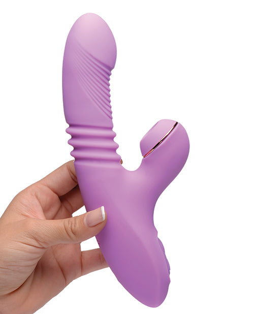 Shegasm Pro Thrust Thrusting Suction Purple Rabbit
