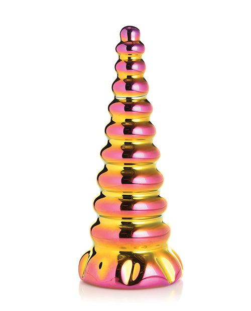 6 inch Twilight Rainbow Glass Dildo