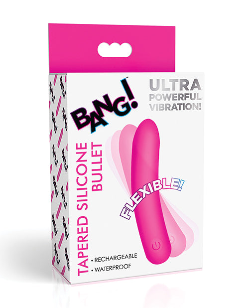Tapered Flexible Silicone Bullet