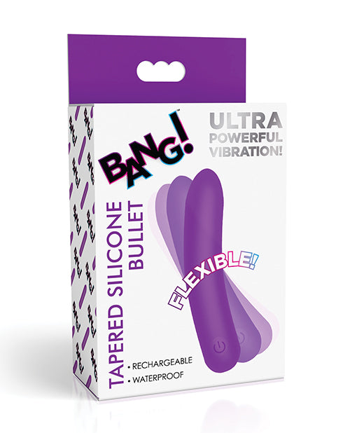 Tapered Flexible Silicone Bullet