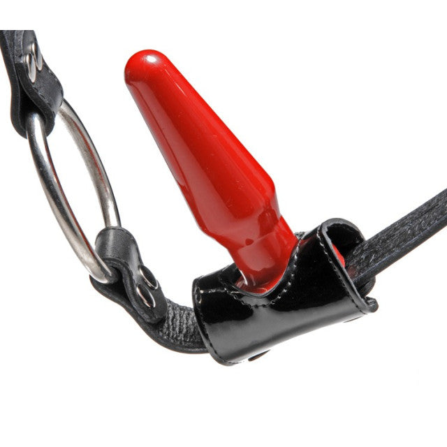 Premium Locking Leather Cock Ring and Anal Plug Harness Bikini Vegas Premium Locking Leather Cock Ring and Anal Plug Harness Bikini Vegas