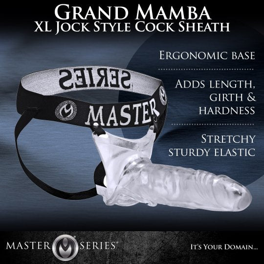 Grand Mamba XL Jock Style Cock Sheath by Master Series
