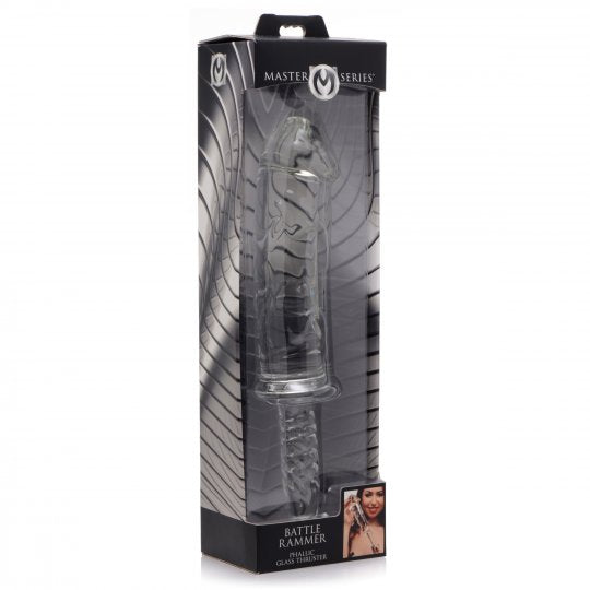 Battle Rammer Phallic Glass Thruster 11 Inches Long