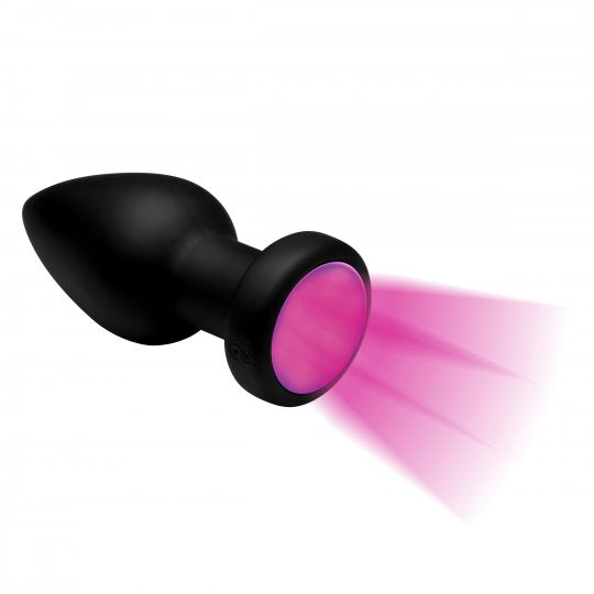 7X Light Up Rechargeable Anal Plug S, M, L