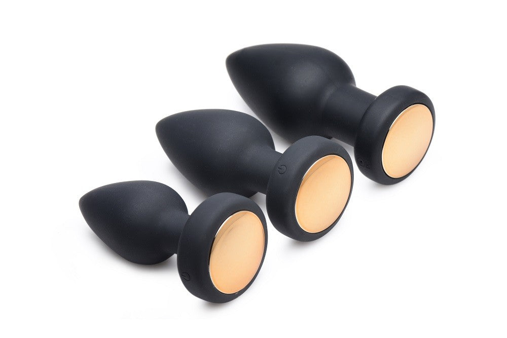 7X Light Up Rechargeable Anal Plug S, M, L