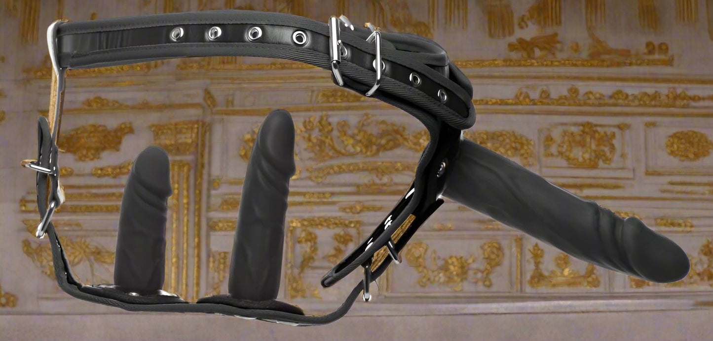 Double Penetration Strap On Harness