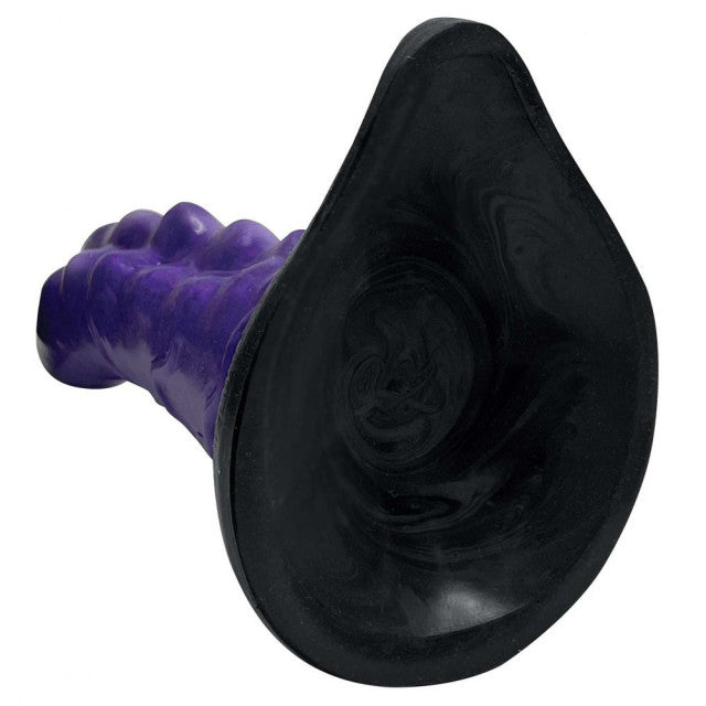 Creature Cocks Orion Invader Veiny Space Alien Silicone Dildo 7.25 Inches - Purple