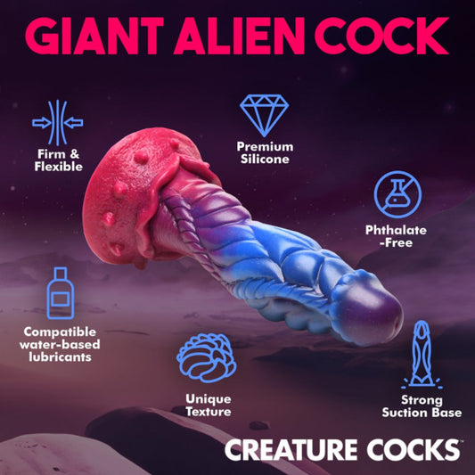 Intruder Alien Silicone 9 Inch Dildo