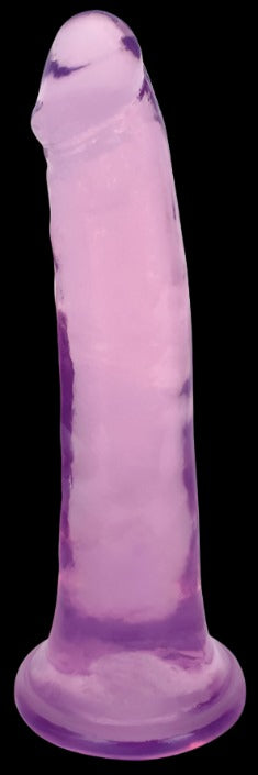 8 Inch Slim Stick Grape Ice Dildo by Curve Toys