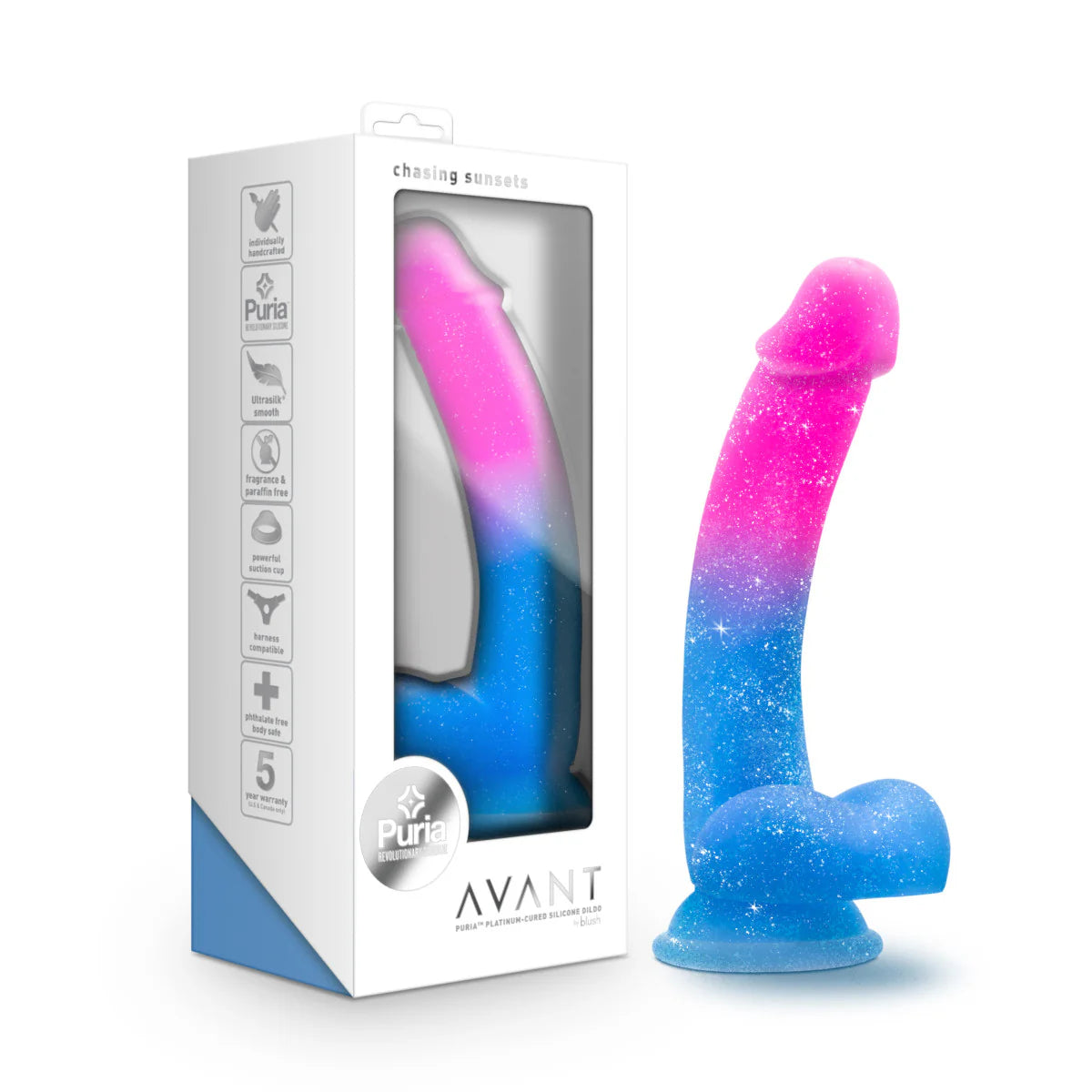 Artisan 8 Inch Dildo with Suction Cup Base