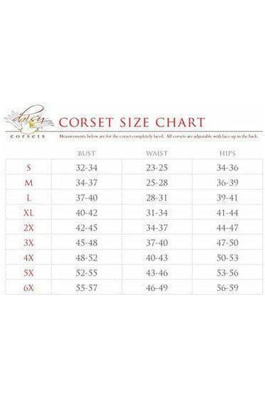 Lavish 4 PC Black Patent Bunny Corset Costume - Daisy Corsets
