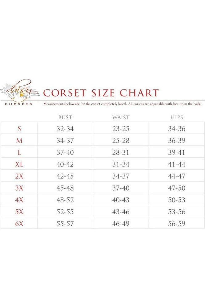 Lavish 4 PC Clear Red Sexy Bunny Corset Costume - Daisy Corsets