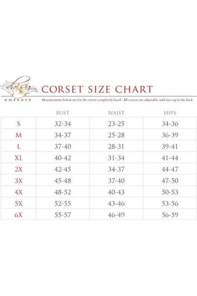 Lavish 4 PC Sexy Devil Lingerie Costume - Daisy Corsets