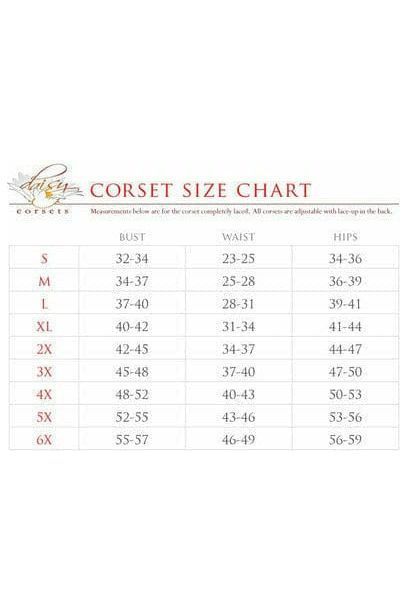 Lavish Neon Butterfly Mesh Underwire Cincher w/Built In Halter Top - Daisy Corsets