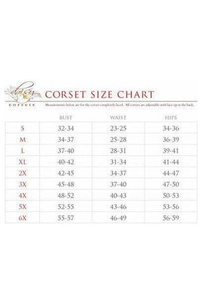 Lavish Nude Mesh Open Cup Waist Cincher - Daisy Corsets