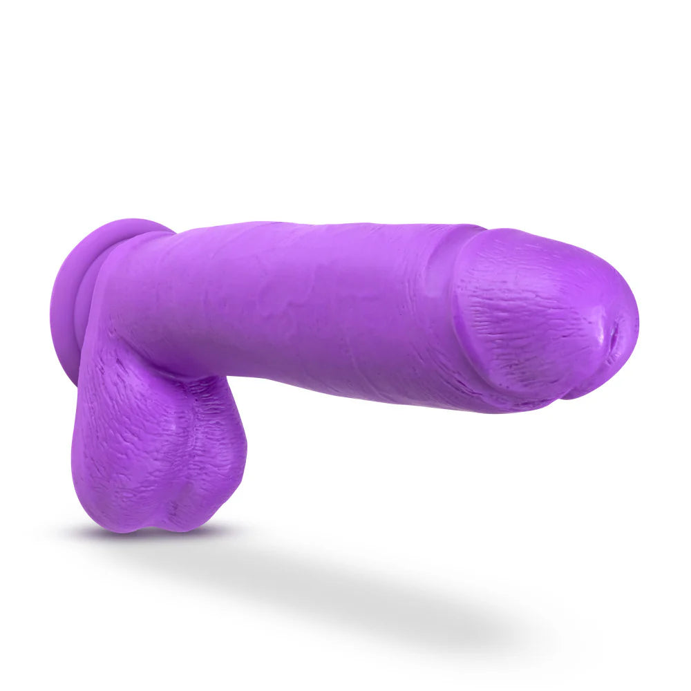 10 inch Silicone Dual Density Cock with Balls