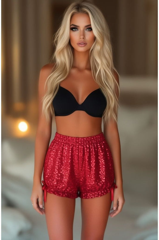 LIMITED EDITION Red Sequin Bloomers