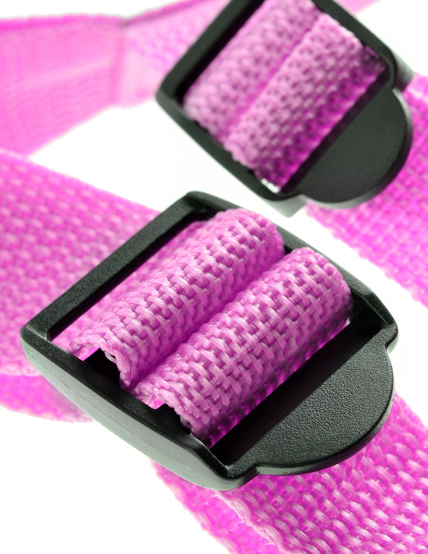 Dillio 7" Strap-On Pink Suspender Harness Set