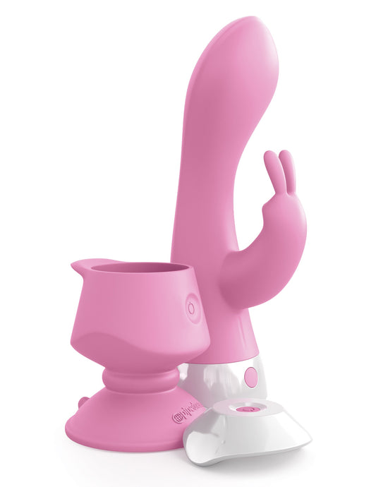 3Some Wall Banger Rabbit Silicone Vibrator USB Rechargeable Wireless Remote by Pipedream