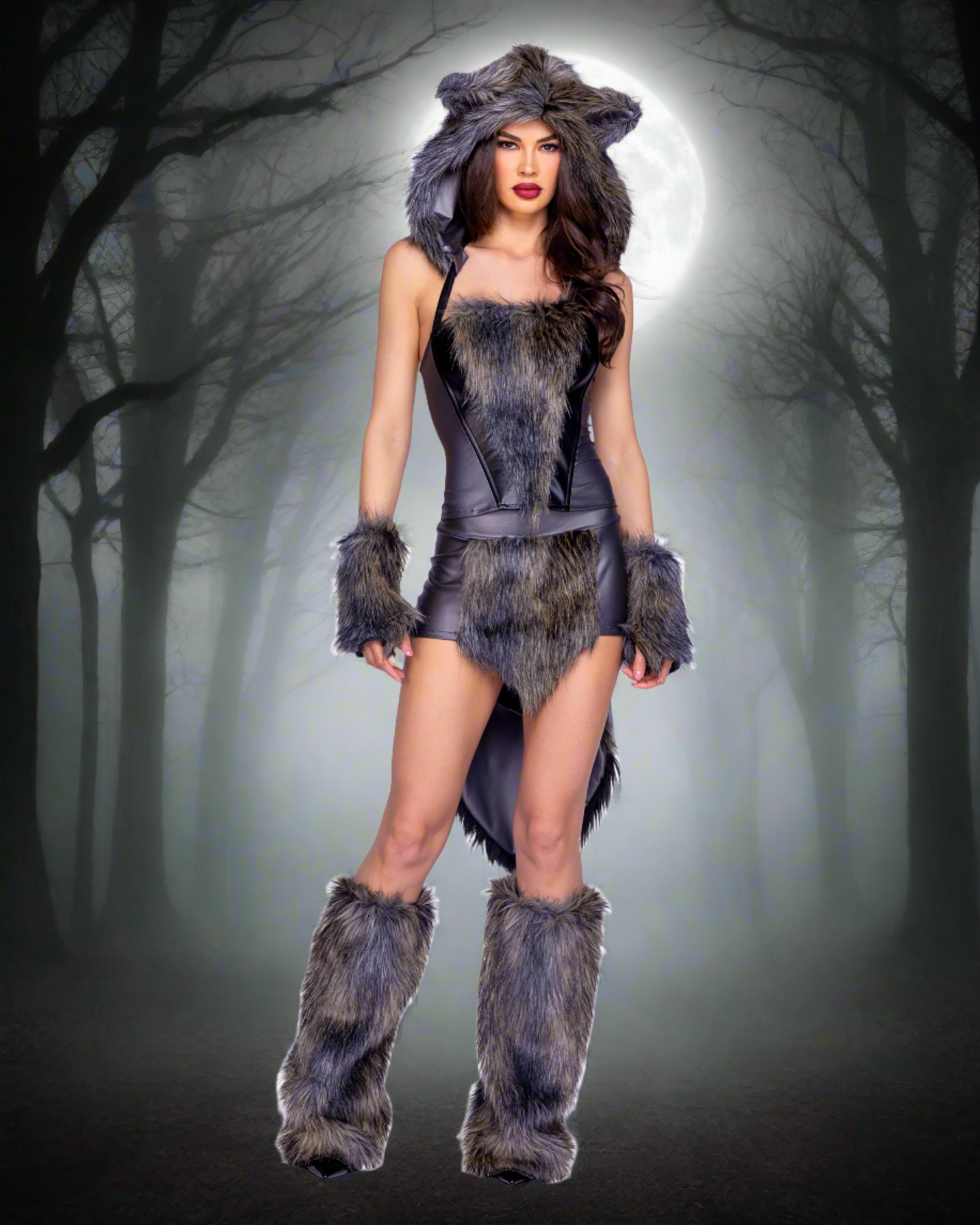 Big Bad Wolf Costume Leg Warmers by ROMA in One Size