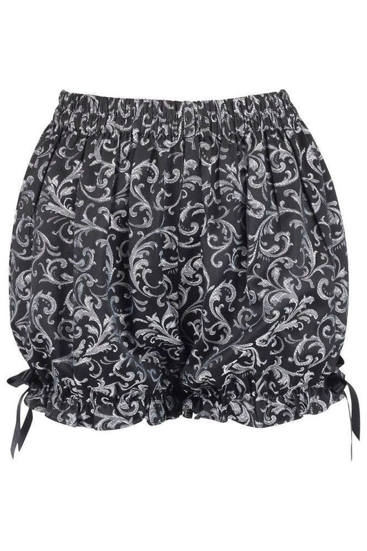 Silver/Black Brocade Bloomers