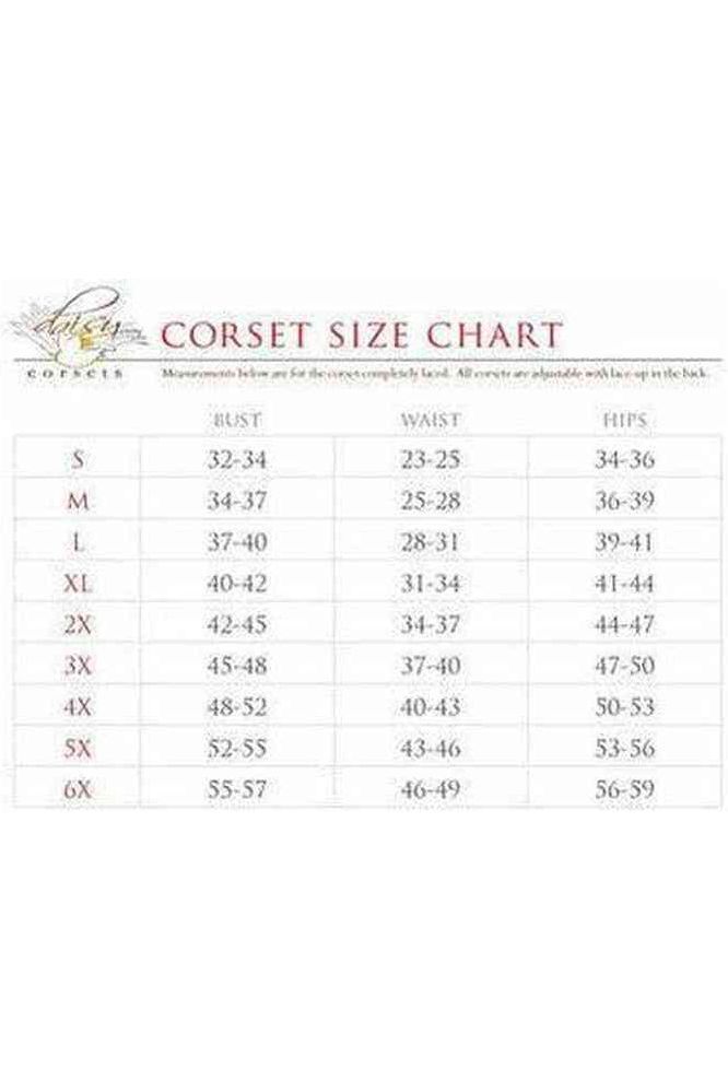Top Drawer 4 PC Bad Witch Corset Costume - Daisy Corsets