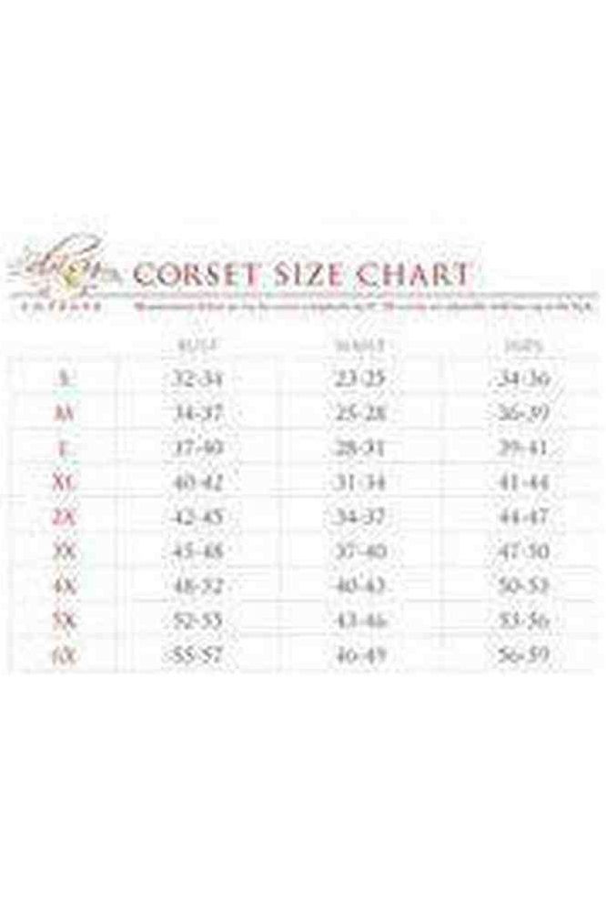 Top Drawer 4 PC Faux Leather Dark Angel Corset Dress Costume - Daisy Corsets