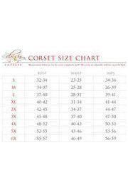 Top Drawer CURVY Steampunk Black/Blue Brocade Steel Double Boned Under Bust Corset - Daisy Corsets