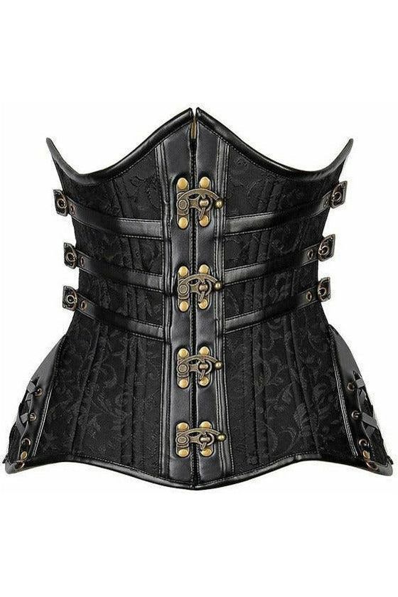 Curvy Steampunk Steel Double Boned Underbust Corset