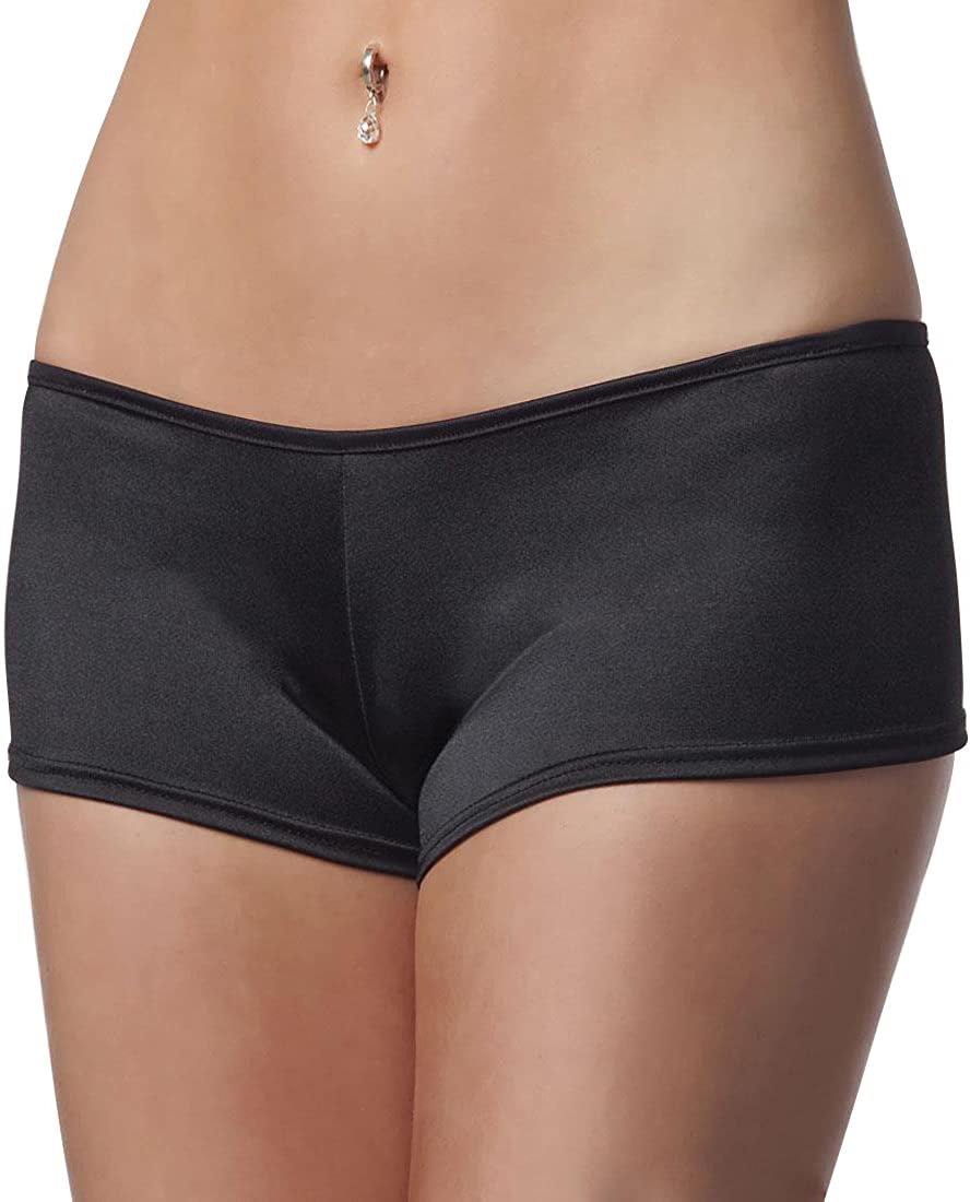 Coquette Low Rise Lycra Sexy Short Shorts in 3 Color Choices in One Size Fits Most
