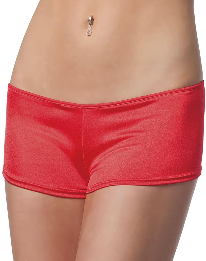 Coquette Low Rise Lycra Sexy Short Shorts in 3 Color Choices in One Size Fits Most