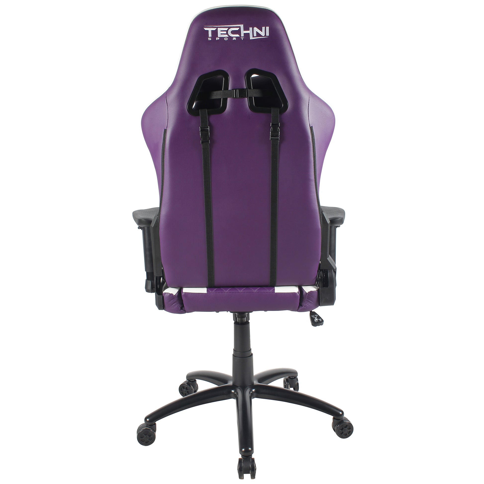 Techni Sport TS-52 Ergonomic High Back Racer Style PC Gaming Chair, Purple PU Leather