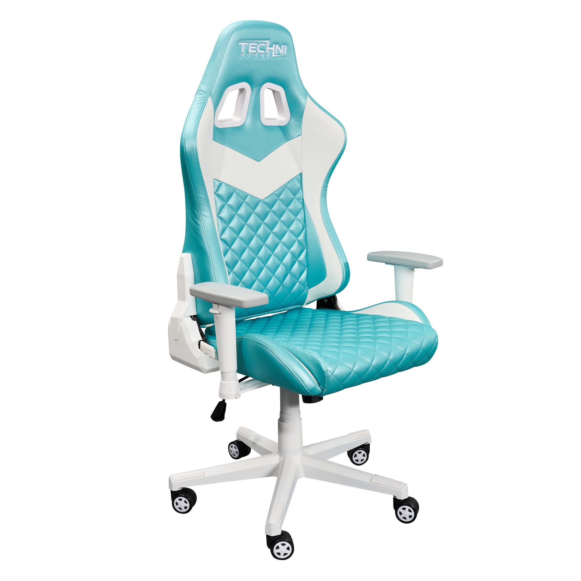 Techni Sport High Back Ergonomic Gaming Chair - Aqua