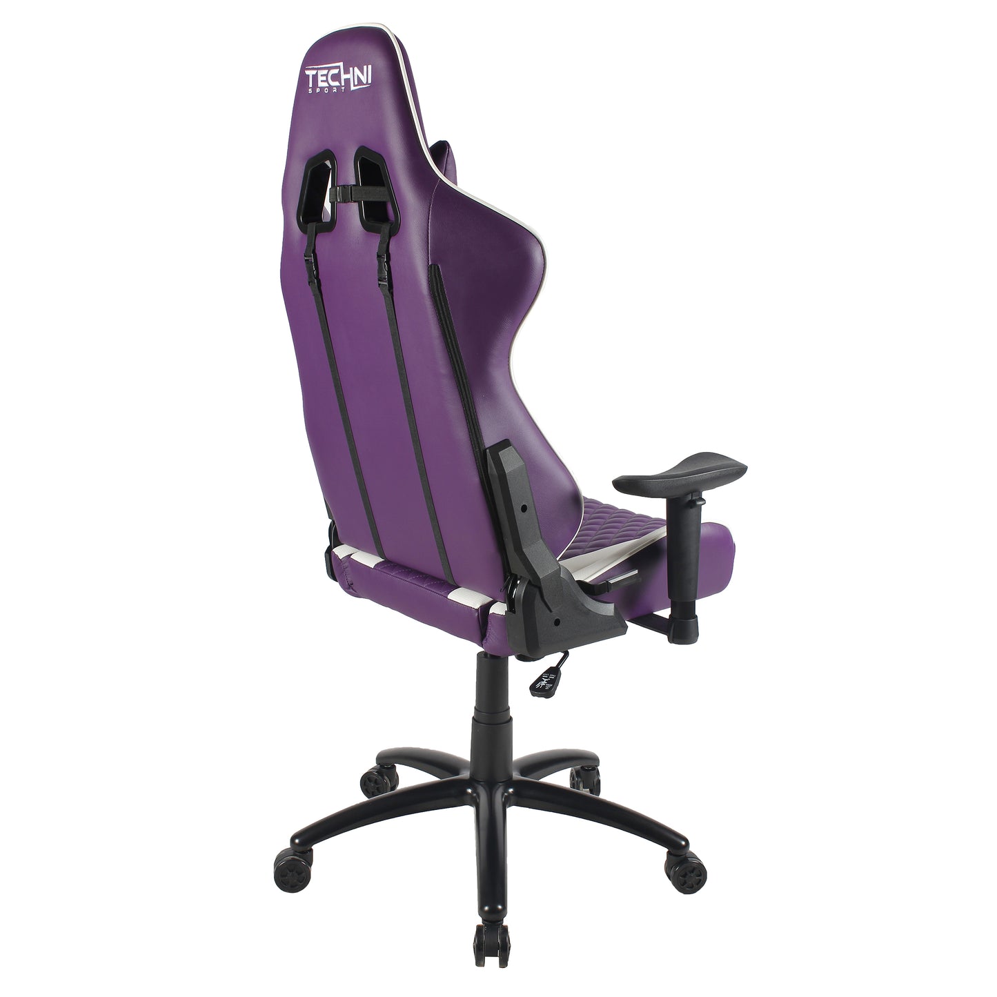 Techni Sport TS-52 Ergonomic High Back Racer Style PC Gaming Chair, Purple PU Leather