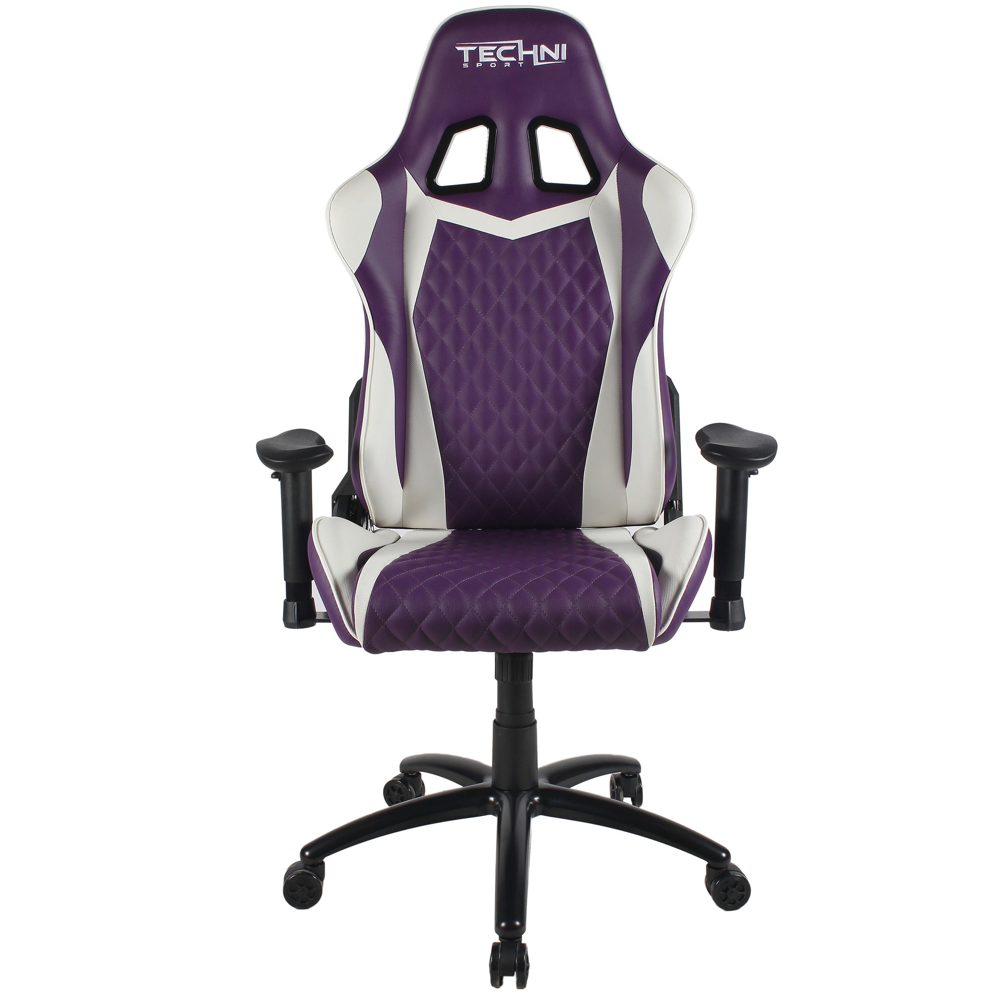 Techni Sport TS-52 Ergonomic High Back Racer Style PC Gaming Chair, Purple PU Leather