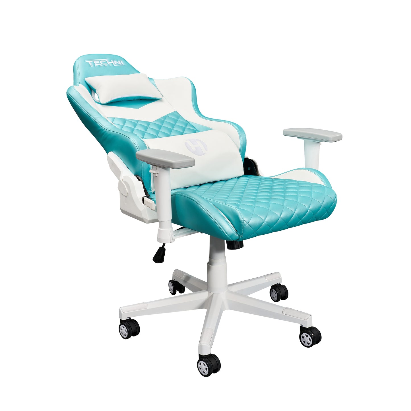 Techni Sport High Back Ergonomic Gaming Chair - Aqua