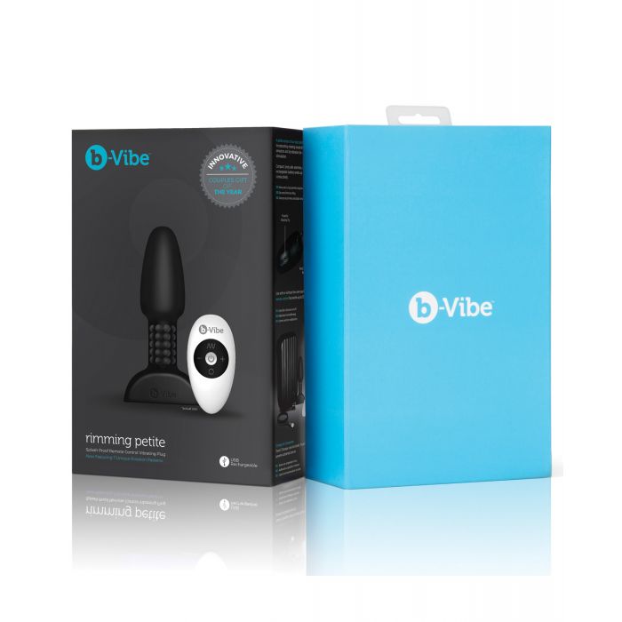 b-Vibe Black Petite Rimming Plug