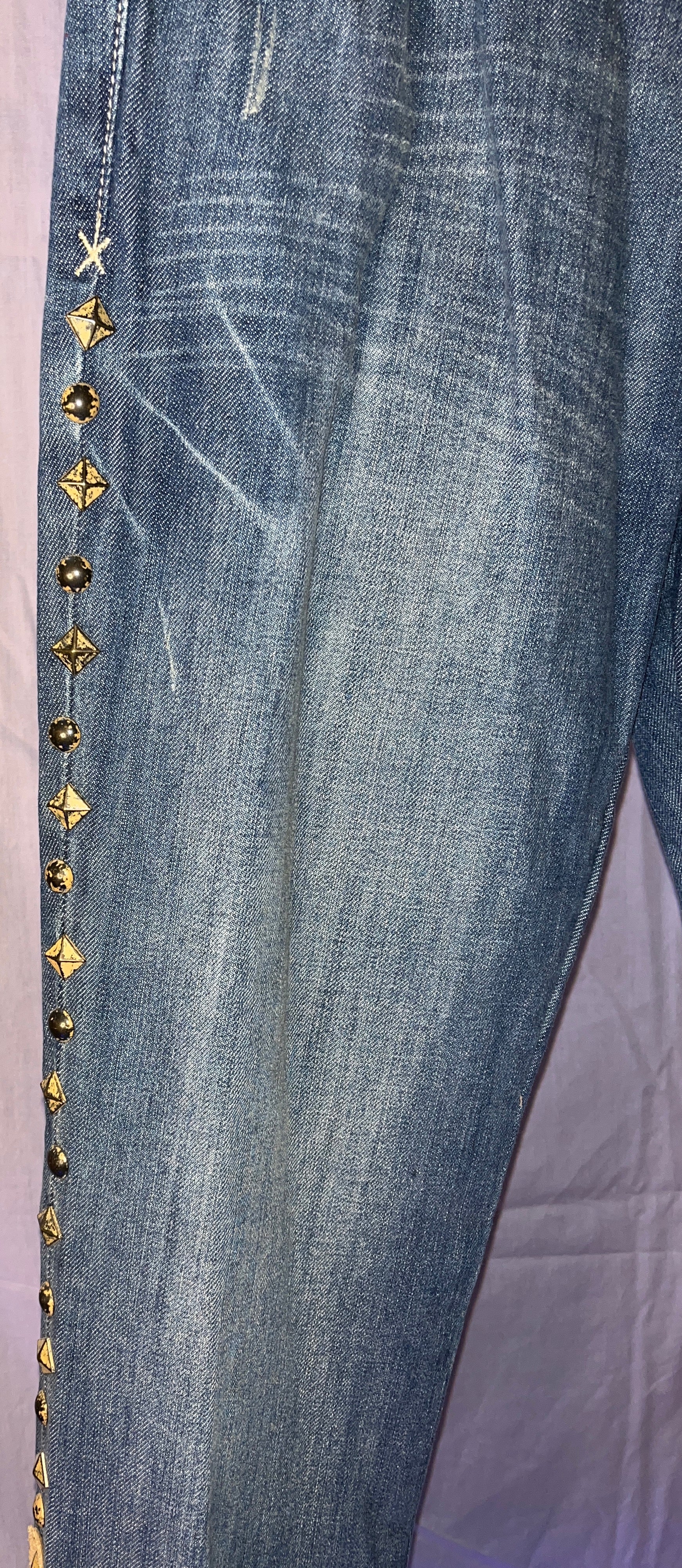Double D Ranch Floral Jeans (Size 10 30/34) LAST PAIR