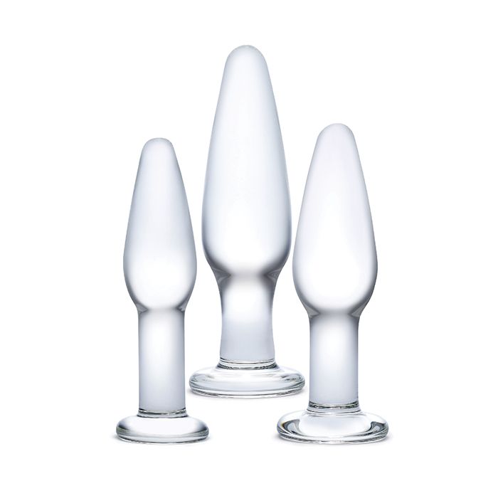 Glas 3 Piece Glass Anal Training Kit