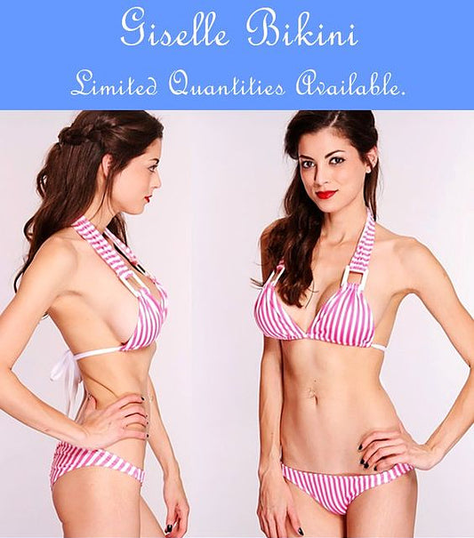 Giselle's Pink Passion Bikini in Size S/M or M/L
