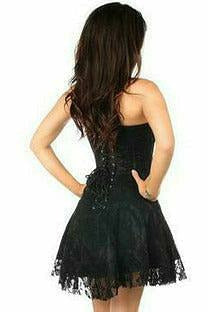 Lavish Lace Corset Dress in 5 Beautiful Color Choices