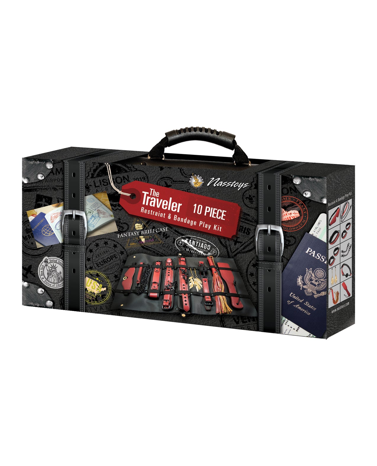 Ultimate Fantasy Briefcase Bondage Play Kit
