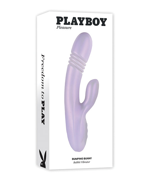Playboy Pleasure Bumping Bunny Rabbit Vibrator Color Opal