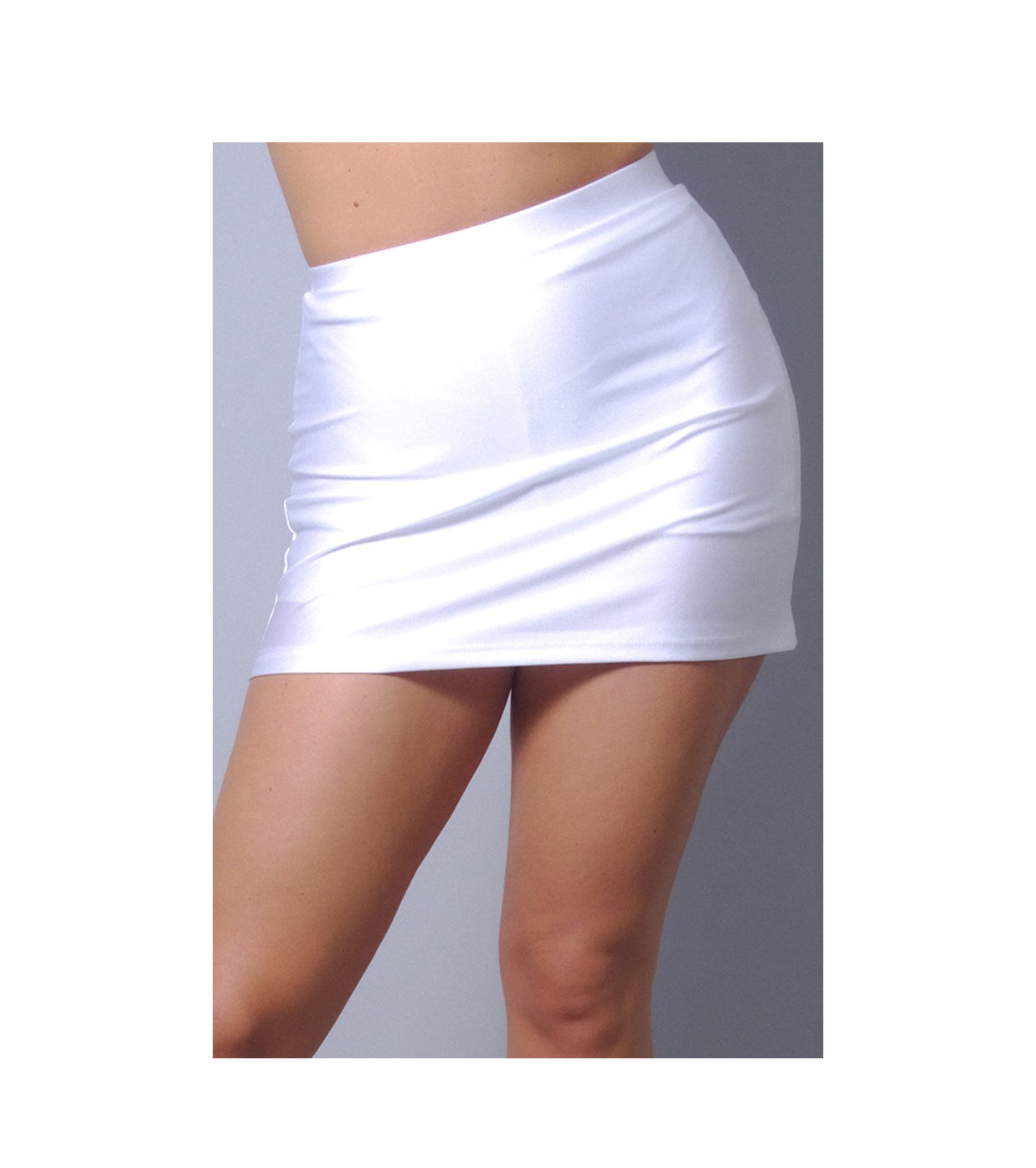Sexy and Chic Basic Tennis Skort in White in Size S, M, or L by Cefian