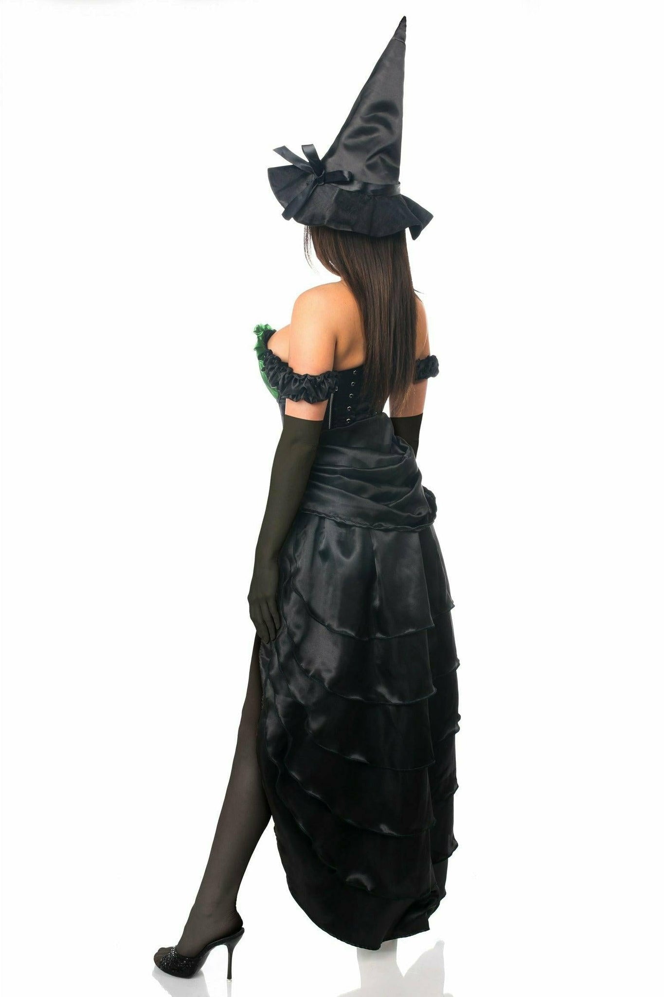Premium 5 Piece Spellbound Witch Costume in Size S, M, L, XL, 2X, 3X, 4X, 5X, or 6X