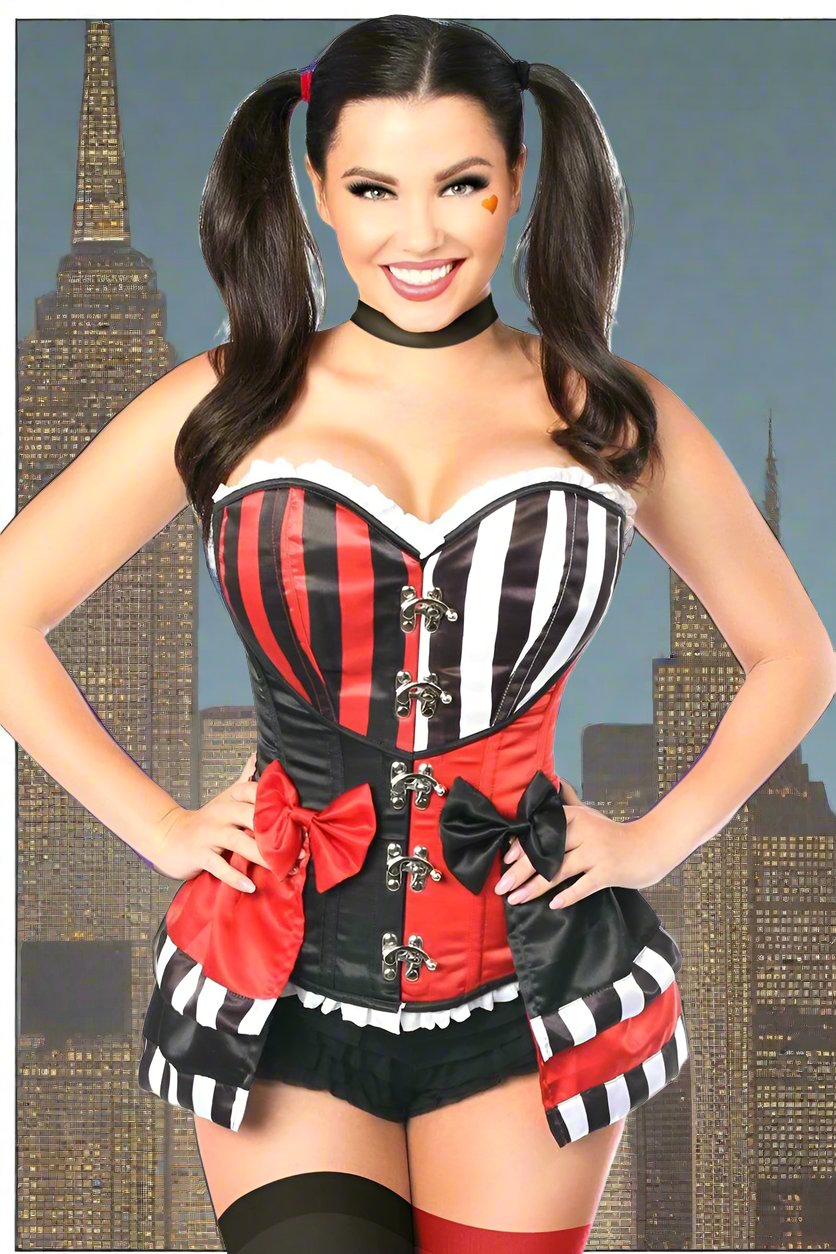 Harley Quinn Costume in Size S, M, L, XL, 2X, 3X, 4X, 5X, or 6X