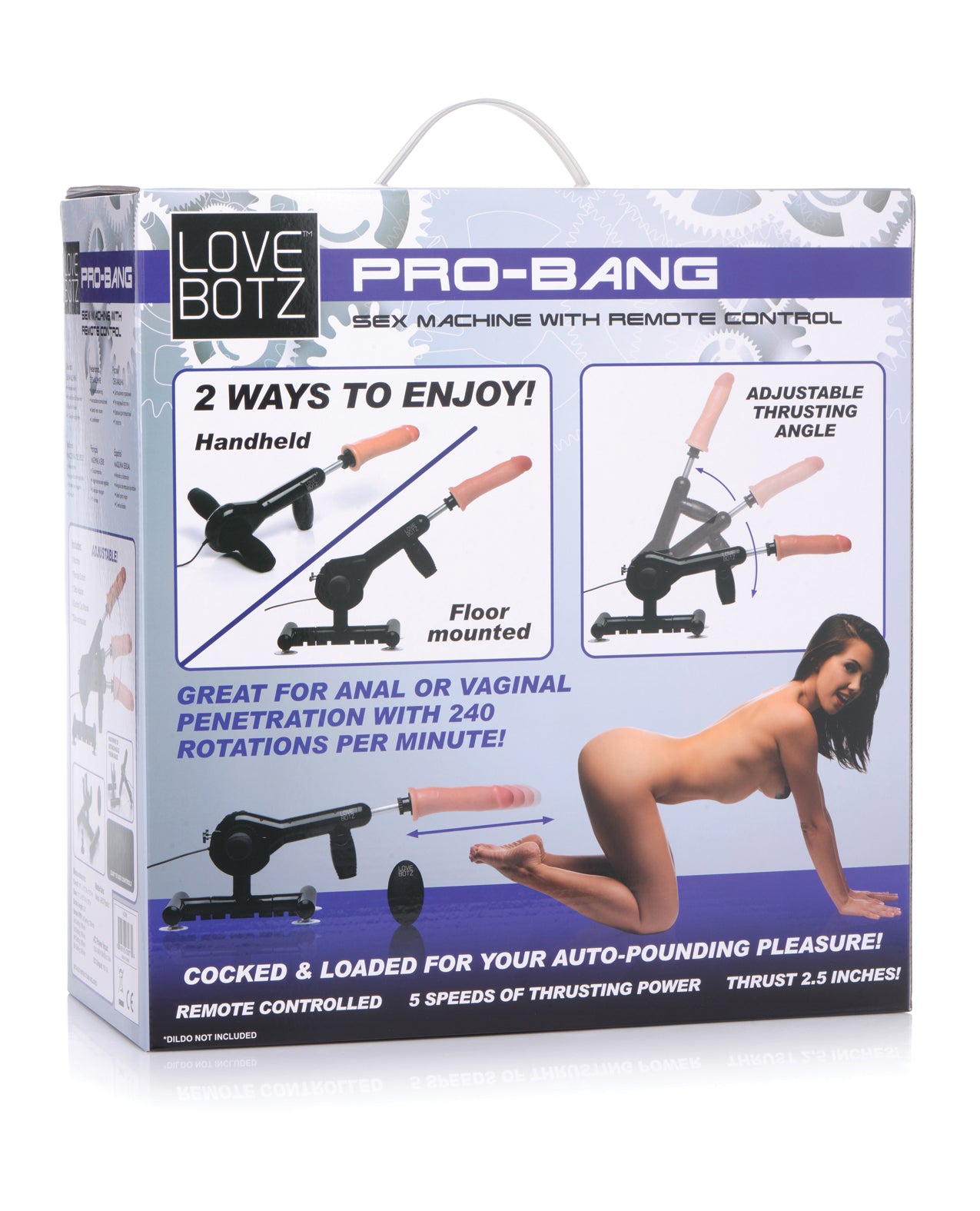LoveBotz Pro Bang Sex Machine with Remote Control